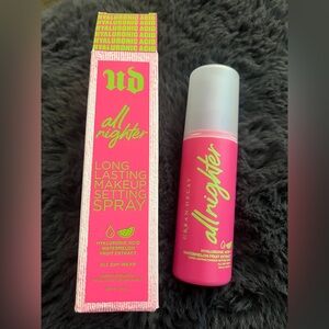 Urban Decay ALL NIGHTER HYALURONIC ACID DEWY SETTING SPRAY 4oz